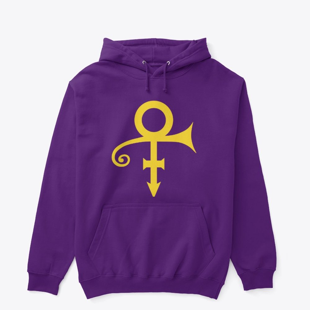New Prince Symbol Purple Hoodie Unisex